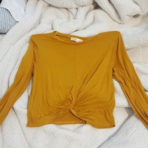 Cute Gold  crop top!! Perfect for Summer =)